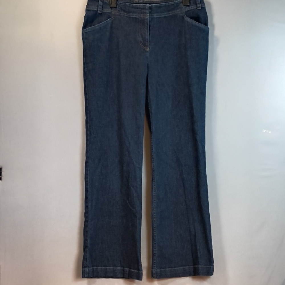 J Jill Women's Stretch Dark Wash Jeans , Size 12 Tall